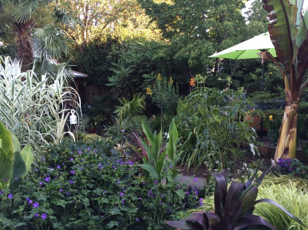Looking from near the gate NW toward the 'Pagoda'